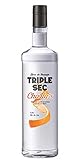 Curaçao Triple Sec Charly's – Orangenlikör für Cocktails in attraktiver Flasche, 1,0 L, 30% Vol.