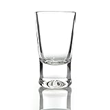 BigDean 6er Set Schnapsgläser 2cl - Shotgläser aus Glas - Spülmaschinenfest - Shot Gläser für Tequila, Wodka, Ouzo, Sambuca etc. - Stamperl, Pinnchen