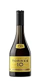 TORRES BRANDY 10 RESERVA IMPERIAL (1x 0,7l) – aus der spanischen Weinbauregion Penedès – im Solera-Verfahren gereift – 70cl mit 38% vol.