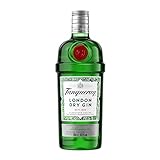 Tanqueray London Dry Gin | Exzellentes Aroma | Herrliche Sommerfrische | Favorit für Partys & Abende mit Freunden | Empfohlen für Gin Tonic & Cocktails | 43,1% vol | 700ml Einzelflasche |