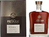 Metaxa Private Reserve mit 40% vol. | Premium-Brandy aus Griechenland in hochwertiger Geschenkverpackung | Perfektes Geschenkset für Metaxa-Liebhaber (1 x 0,7l)