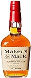 Maker's Mark | handgemachter Kentucky Straight Bourbon Whisky | weicher und vollmundiger Geschmack | 45% Vol | 700ml Einzelflasche