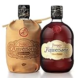 Pampero Aniversario Rum | mit Geschenkverpackung | Preisgekrönter, aromatischer Rum | blended in den Weiten Venezuelas | 40% vol | 700ml Einzelflasche |